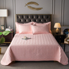 Hot Sale Hotel Pink Couvre-lit Queen Size léger toutes saisons